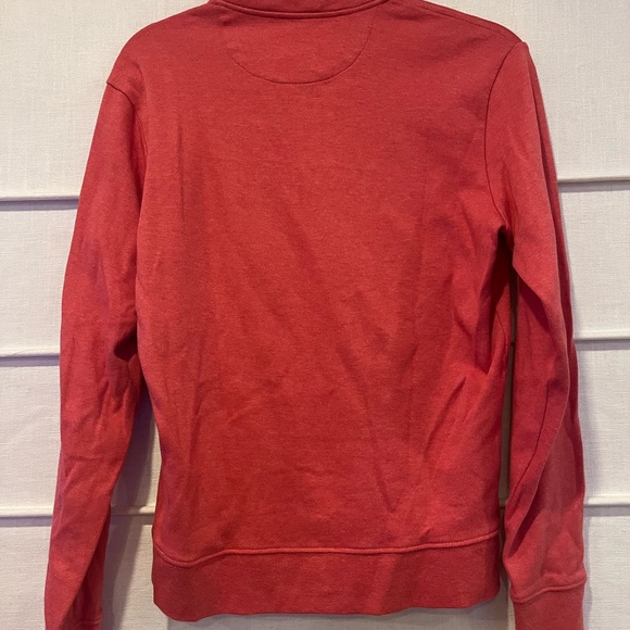 Vineyard Vines half zip coral pullover. NWOT - Picture 2 of 3